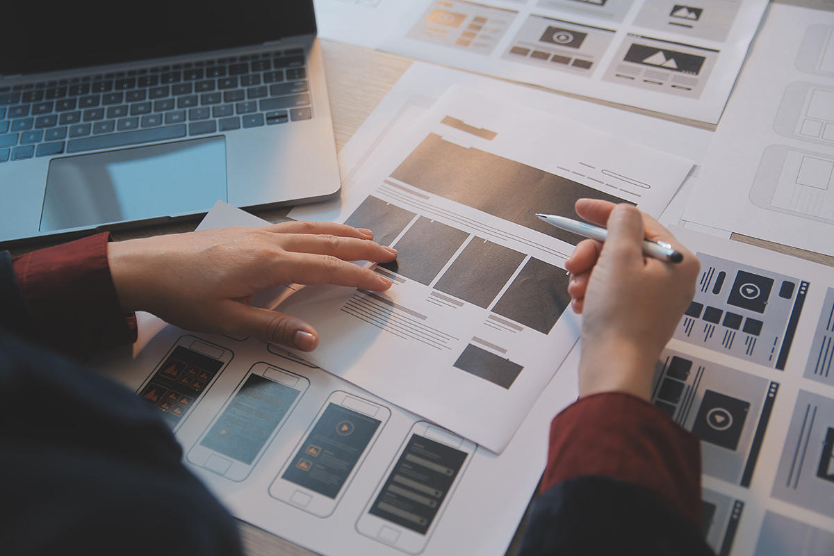 統一されたブランドビジュアル